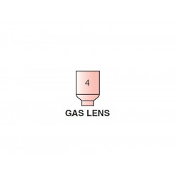 Buse GR4 D6.4mm stubby gas lens TIG 17-18-26