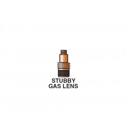 Diffuseur stubby gas lens TIG 17-18-26