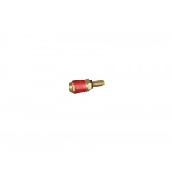 Raccord rapide + douille interne D6mm rouge