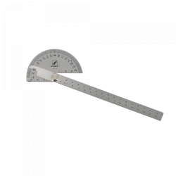 Rapporteur d'angle inox 170mm