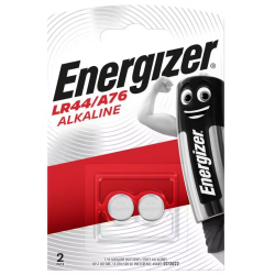 Pile 1.5V blister de 2 LR44 ALKALINE