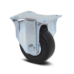 Port-roll manutal noire fixe