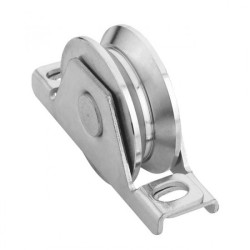 Roue gorge triang support int