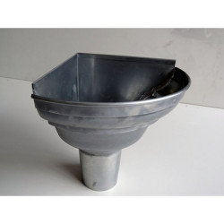 Cuvette 1/2 ronde d'angle