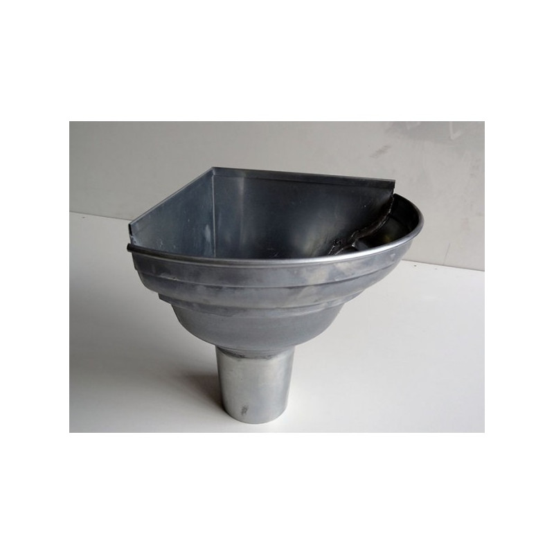 Cuvette 1/2 ronde d'angle