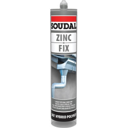 Cartouche Colozinc Soudal 290ml gris