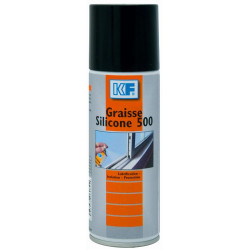Aérosol Graisse Silicone 500 Blanche