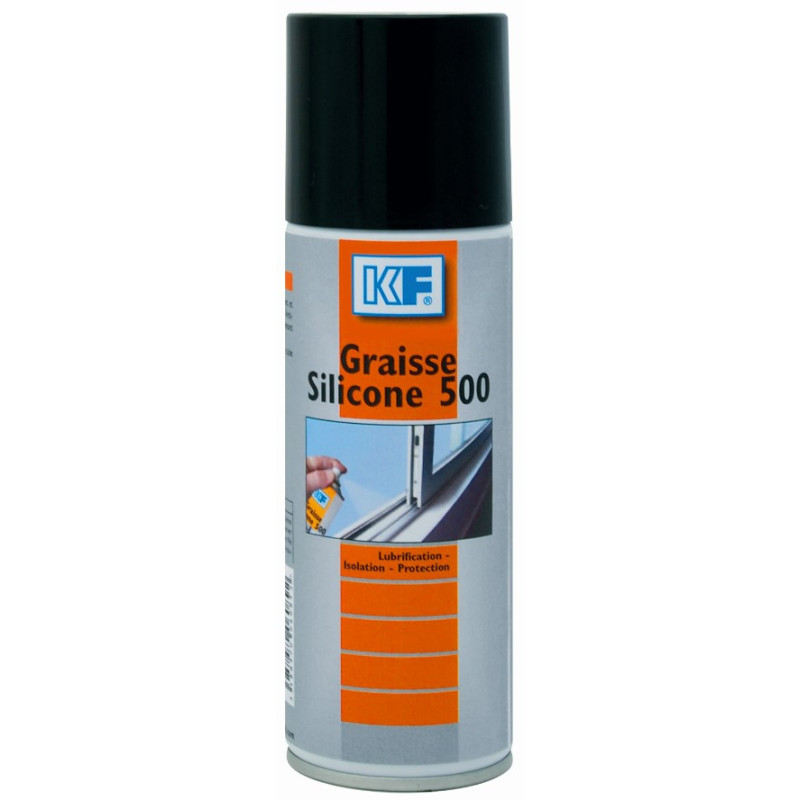 Aérosol Graisse Silicone 500 Blanche