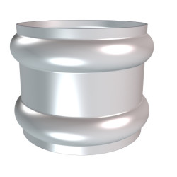 Bague double zinc
