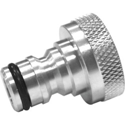 Nez de robinet rapide Laiton nickelé