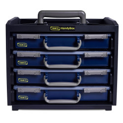 Caisson HANDY BOX 55x4 + 4 mallettes