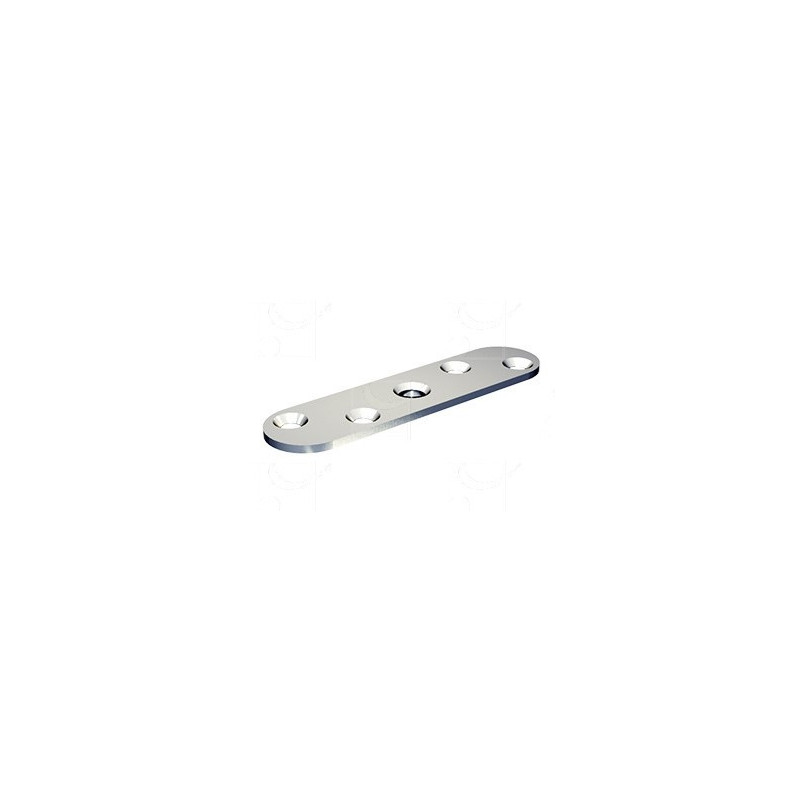 Platine/chant pour axe 10mm