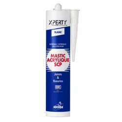 Cartouche mastic acryl Soco/Soud gris
