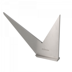 Equerre mecanicien double onglet 200mm