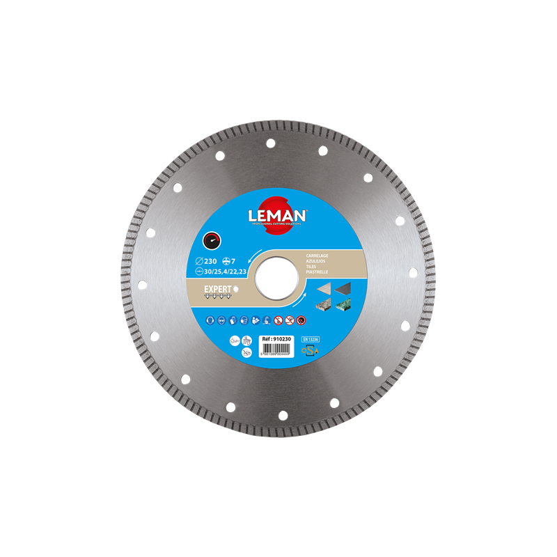 Disque Diamant D115 Jante continue cannelée