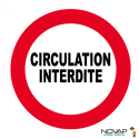 Disque 300 circulation interdite
