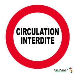 Disque 300 circulation interdite