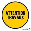 Disque 300 attention travaux