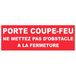 Pnx 330x120 porte coupe feu ne mettez