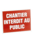 Pnx 330X200 chantier interdit public