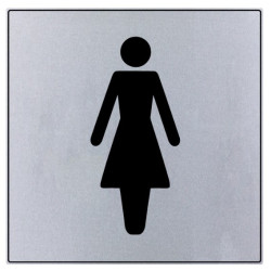 Pnx 90X90 plexi toilette femmes
