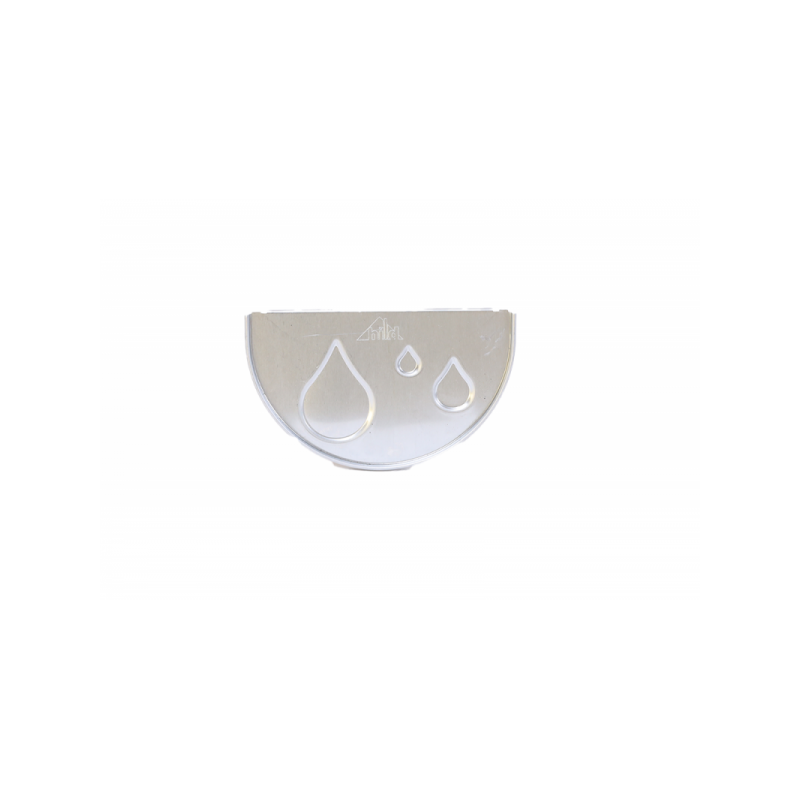 Fonds emboitable zinc naturel