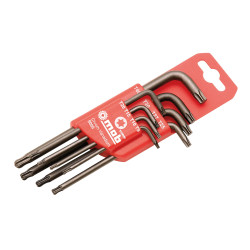 Jeu 8cles torx tete spherique grise cvr
