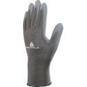 Gants tricot PA/PU Gris