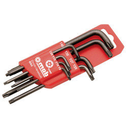 Jeu de 8 cles male crv TX percees MOB