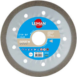 Disque Diamant D125 Jante continue lisse carrelage