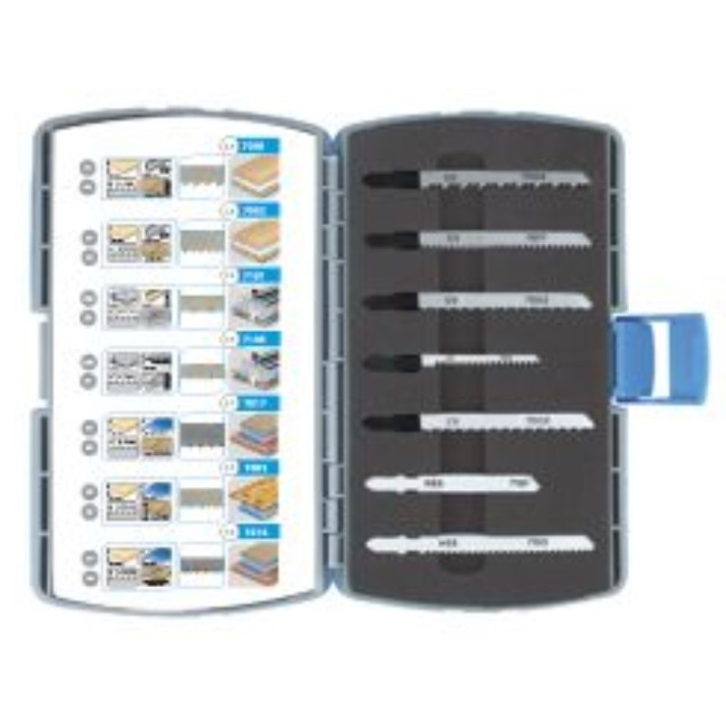 Assortiment de 35 lames scie sauteuse
