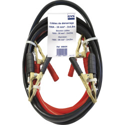 Cable de demarrage 700A 2x4.5m 35mm2