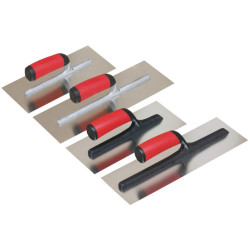 Platoir inox lisse 35x10