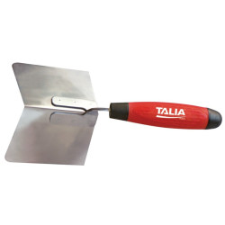 Truelle angle inox
