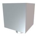 Boite a eau zinc 200x200 avec TP