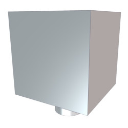 Boite a eau zinc 200x200 avec TP