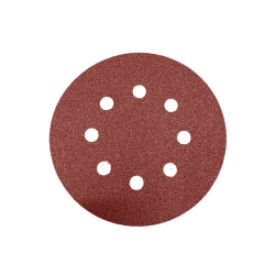 Disque velcro 8 trous D125