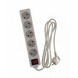 Bloc 5 prises 1.5m 3G1.5 avec inter GRX0232209
