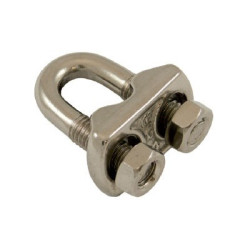 Serre câble à étrier inox 316