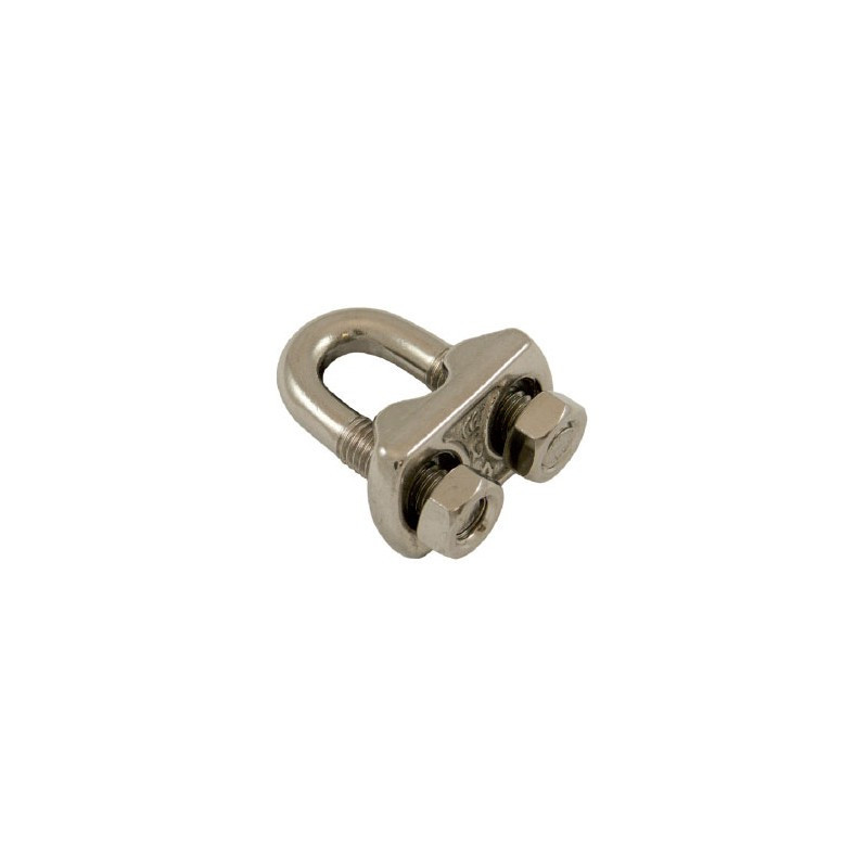Serre câble à étrier inox 316