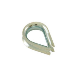 Cosse cœur légère inox 316