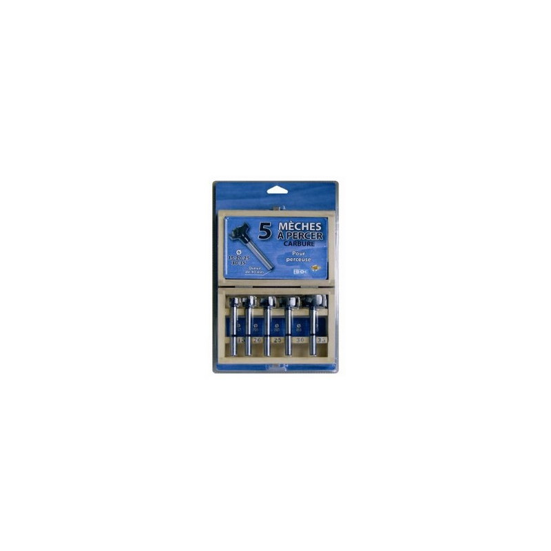 Coffret de 5 Mèches a bouchonner
