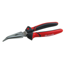 Pince becs demi-ronds coudee 200mm