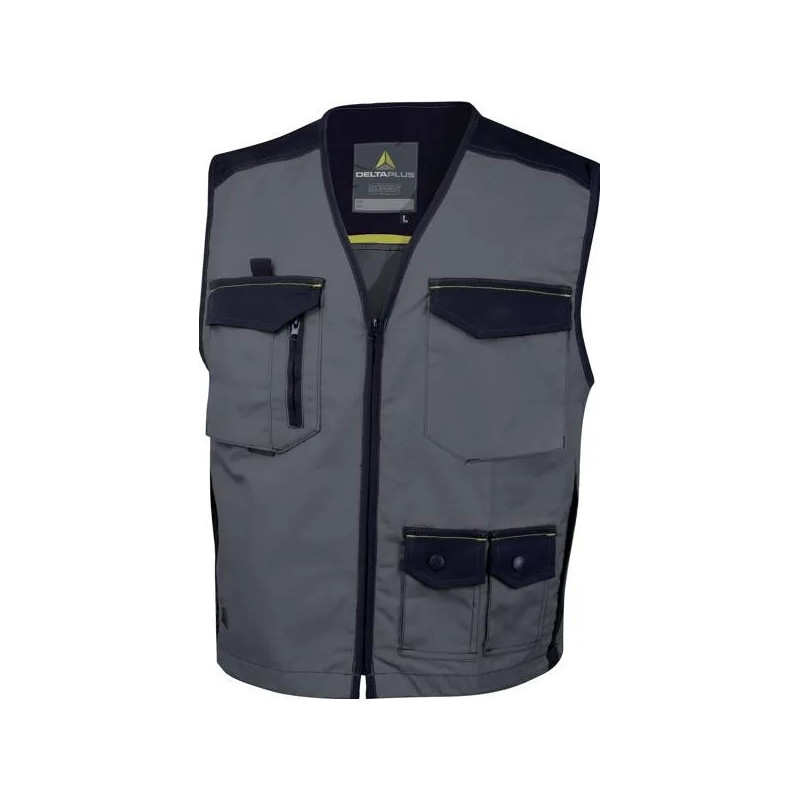 Gilet MACHSPIRIT gris/noir