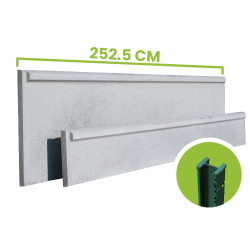 Soubassement béton Profix 2.52m