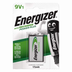 Pile Rechargeable 9V blister de 1 HR22