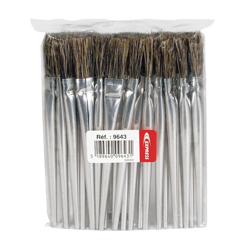 Pinceau crin de cheval  X2