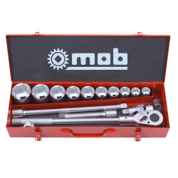 Coffret douilles camion 6 pans 3/4 16 pc