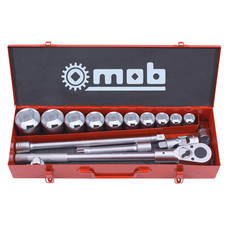 Coffret douilles camion 6 pans 3/4 16 pc