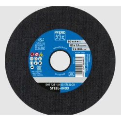 Disque TR INOX EHT 125x1.0 SG A60